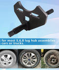 Professional Universal Hub Remover Tool for tough 5 6 8 lug axle disassembly on modern trucks and cars.