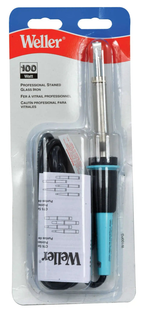 Heavy Duty Soldering Iron With CT6F7 Tip 100 Watt 700 Degree Max Temperature Closed Loop Temperature Control UL CUL Listed Safety Pro Grade Electronics Soldering Tool For PCB Assembly And Rework in clear packaging