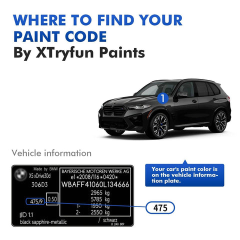 BMW Melbourne Red Touch Up Paint For Quick Scratch Repair On X3 X5 X6 M3 I3 Z4 XM And B6 Series Cars DIY Paint Fix