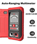 Auto-Ranging Digital Multimeter With Auto Ranging And NCV Non Contact Voltage Tester, Handy Voltage And Resistance Meter