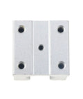 Linear Bearing Slides Kit For CNC Parts And 3D Printers With SBR10UU SBR12UU SBR13UU SBR16UU Units, Pro Grade Precision Linear Rails For Smooth Motion, High Quality CNC Machine Tool Upgrades, 10 Pieces. silver aluminum linear bearing slide block with mounting holes