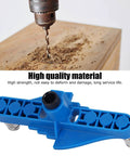 Versatile Adjustable Self Center Dowel Jig Kit with Center Scriber for woodworking drilling and marking visible on wood piece