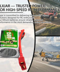 2 Pack 7.4V 1500mAh Li Ion Battery High Rate For 1 10th 1 12th And 1 16th RC Off Road Cars with red connector