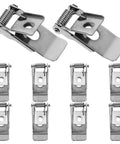Lawsen Spring Clips Recessed Lighting 40pcs Spring Clips for Downlight Recessed Light Fixtures showing metal spring clips for installation.