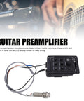 Acoustic Guitar Preamp With EQ And LED Display, Onboard Tuner And Volume Control For Presys Plus Phase Inversion module