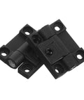 Plastic Folding Torque Hinges 90 Degree Adjustable Door Frames With Ball Bearing Built Tough Self Locking Positioning For Kitchen Cabinets And Office Furniture 1 Pair Black INOOMP