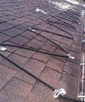 8W Per Foot Roof And Gutter Heat Cable No Fuss Self Regulating Ice Dam Prevention for Snow Deicing on residential roof
