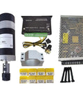 Beefy 300W CNC Brushless Spindle Air Cooled 36V 12000 RPM With Hall Sensor ER11 Collet 52mm Clamp Bracket Power Supply Kit