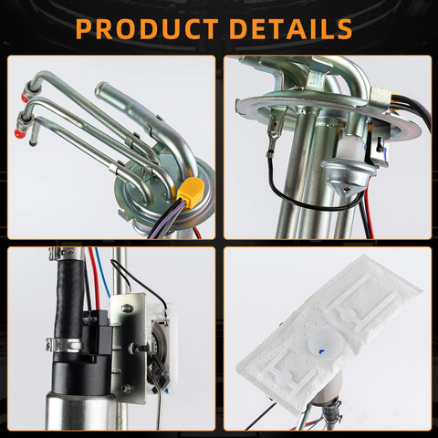 Chevrolet And GMC Electric Fuel Pump Assembly For C1500 C2500 C3500 K1500 K2500 K3500 1988 To 1995 Replace E3621S details
