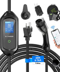 Hassle Free Level One EV Charger Built Tough For Weekend Drives Featuring A Twenty Five Foot Heavy Duty Cable Plus Smart Overload Protection.
