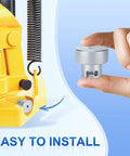 Beefy Heavy Duty Aluminum Bottle Jack Valve Release Knob Replacement For Hydraulic Press And Jack Handle Fitting 7 Sixteenth Inch