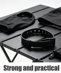 Dive Knife Straps 1 Pair Rubber Buckle Leg Mount Replacement For Underwater Knife Retention on black table