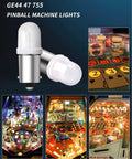 Bayonet LED Bulbs BA9S 6V 6.3V Non Polar DC AC For Pinball Machines And Vintage Electronics Warm White Light Pack Of 15