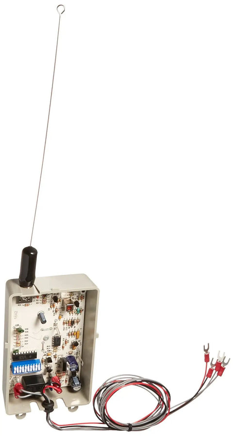 One Channel Gate Receiver For 12 To 24V Systems, Multi Code 1024 Option Dip Switch, 300 Or 310 MHz RF, Easy To Program No Fuss