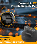 Engine Oil Filler Cap Replacement For Mercedes Benz A Class B Class CLA Class C Class E Class GLK Class Black OE A0000101685