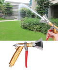 Handheld High Pressure Sprayer With Ceramic Nozzle for Ultra Fine Mist, garden care tool spraying water on lawn