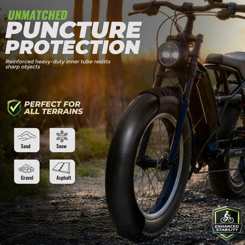 16x4 Inner Tube With 32 Mm Schrader Valve For Kids Electric Bikes And Fat Tire 16 Inch Wheels Beefy Butyl Rubber Construction Delivers Superior Air Retention Durable And Leak Resistant Easy Inflation One Pack on fat tire e-bike