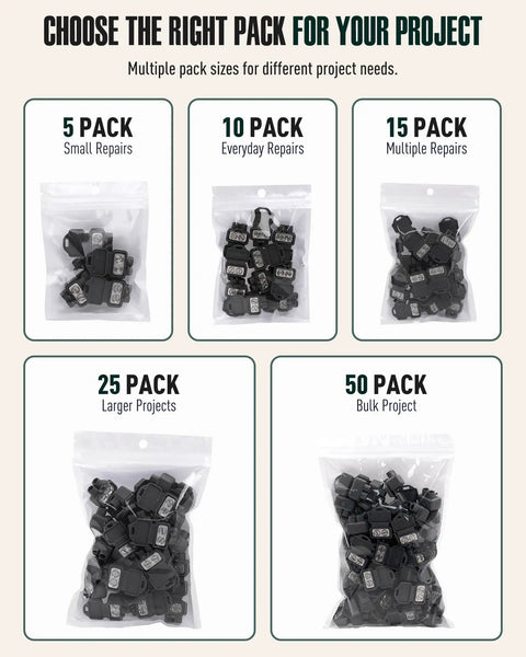 Pro Grade Two Port Electric Wire Connectors With No Mess Antioxidant Gel For Aluminum To Copper And Copper To Copper Junctions 5, 10, 15, 25, 50 Pack Options