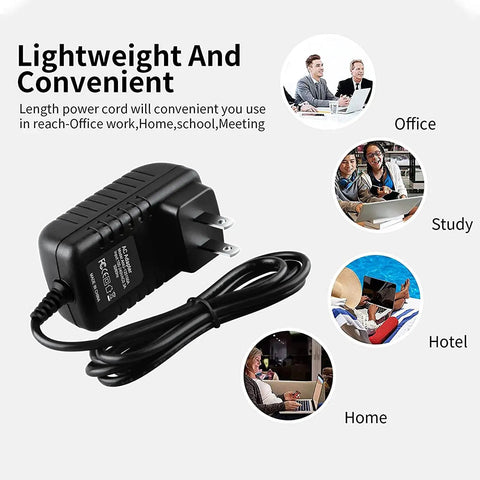 AC DC Power Adapter for SainSonic RST599 IP67 Two Way Ham Radio Power Supply Cord Wall Charger Universal 100 240V