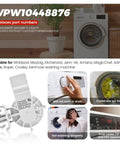 2026 Upgraded WPW10448876 Washer Water Level Pressure Switch 0EM For Front Load Washers Replacement Water Level Sensor Compatible with Maytag and Whirlpool