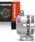 Side view of Beefy 95 Amp 12V 6 Groove CW Alternator Replacement For Ford F Series F150 F350 Explorer E150 Econoline