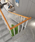 Dang Tough 37 Inch Side Mount Stair Railings And Pre Drilled Deck Balusters With Full Screw Kit For No Sweat Indoor Outdoor Porch Staircase And Pool Railing Setup on modern staircase.