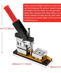 Sick 50mm Professional Badge Maker Machine Kit With Heavy Duty Steel Press And Paper Cutter For Making Custom Photo Magnets Buttons Pins Plus Keychains DIY Craft Projects Simple Assembly 100 Pcs Parts Bundle Legit Value For Money, 350mm lever
