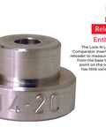 Metal insert for Bullet Comparator Basic Set for Lock N Load to Measure Seating Depth from Ogive to Base on Loaded Rounds