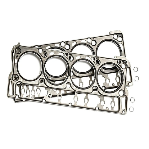 Complete DK Revive Kit #4 With ARP Studs For Ford 6.4L Powerstroke Diesel V8 Engine Rebuild head gaskets close-up view.