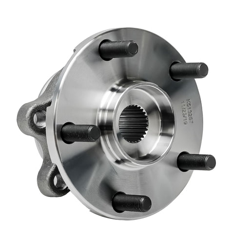 4Pc Front And Rear Wheel Bearing Hubs Assembly For 2010 2012 Lexus HS250h, 2006 2012 Toyota RAV4, 2017 2018 Corolla iM, 2011 2016 Scion tC IM, 2016 Scion iM With 5 Lugs, OE Spec Hub Bearings For A Smooth, Durable, Quiet Ride For Everyday Driving showing front view with 5 lugs
