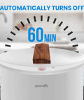 Bucket Style Towel Warmer That Keeps Towels Toasty In The Bathroom And Spa At Home With Auto Shut Off feature displayed