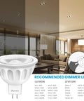 Dimmable MR16 LED Bulbs 12V 5W 50W Equivalent 3000K Warm White GU5 Pin 40 Degree Beam lighting in modern living room