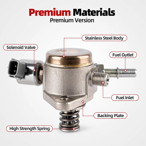 High Pressure Fuel Pump For Ford F-150 2011-2016, Expedition 2015-2017, Transit 150 250 350 HD 2015-2022, Lincoln Navigator 2015-2017 V6 3.5L GDP204 Replacement Part