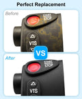 Before and after comparison of Plug And Play Start Stop VTS Switch Housing With Two Switches For SeaDoo SP SPX models