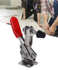 Stainless Steel Toggle Clamp With Quick Release Horizontal Welding Tool Self Locking Mechanism Delivers Rock Solid Grip And Consistent Downward Pressure
