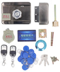 Top Shelf Electronic Deadbolt Door Lock With Dual Remote Controls And Extended Battery Power For Zero Drama Keyless Entry and accessories.