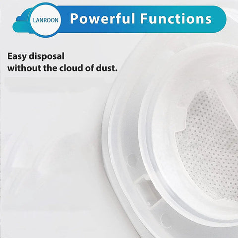 HNVCF10 Vacuum Filter For Black And Decker Hand Vacuums, 6 Pack showing filter mesh detail and structure