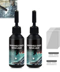 DIY Windshield Crack Repair Kit for Cars and Glass, 2025 Advanced Cracks Gone Glass Repair Kit, liquid bottles and tools
