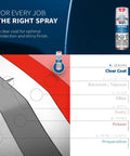 SprayMax 2K Matte Clear Coat spray can; clear matte automotive topcoat for metal surfaces