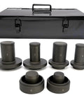 Seal And Sleeve Driver Kit KIT4463 with six drivers and a black case for automotive seals, ideal for transmissions and differentials.