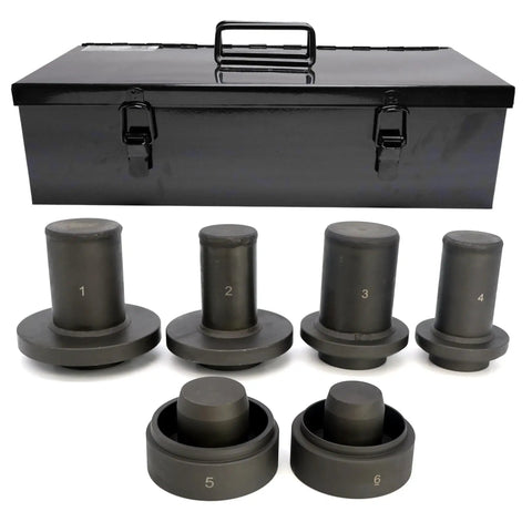 Seal And Sleeve Driver Kit KIT4463 with six drivers and a black case for automotive seals, ideal for transmissions and differentials.