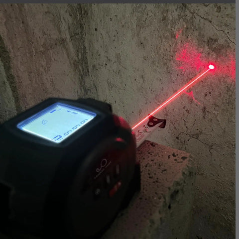Zero Hassle Three In One Laser Tape Measure With Built In Level And Snappy Digital Display For Fast Reads Up To 131 Ft Plus A Beefy Sixteen Foot Retracting Tape Made For Stress Free Diy Projects And Weekend Renovation Grind