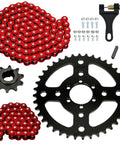 40T 40mm 420 Chain Mini Bike Sprocket Replacement Kit Includes 90 Link Chain And 42 Link Section For Predator 212cc