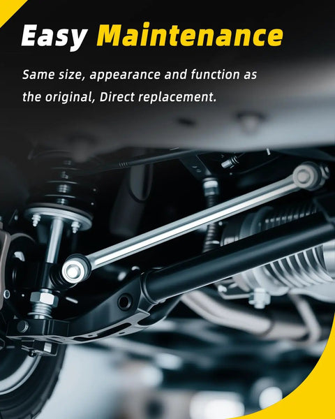 Two Piece Sway Bar Links Front Stabilizer Link Set For Ford Focus 2013-2018, Escape 2013-2018, C-Max 2013-2018, Mazda 3 2010-2013, Volvo C30 2008-2013, C70 2006-2013 Heavy Duty Front Suspension Upgrade undercarriage installation