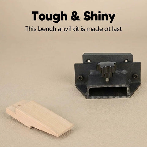 Wooden Bench Pin for Jewelry Making and DIY Projects, Grab and Go Portable Workbench Tool With Adjustable Clamp, Must Have for Cutting