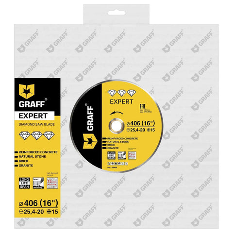 Laser Welded Diamond Blade 16 Inch For Heavy Duty Cutting That Rips Through Reinforced Concrete, Stone, Marble