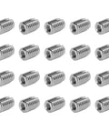20 Pcs M6x1.0 And M10x1.5 Thread Inserts In 302 Stainless Steel Slotted Self Tapping Thread Repair Kit For Cars, Trains, Boats, And Home Appliances Heavy Duty Vibration Resistant, Shock Proof, High Tensile Strength. 20-piece stainless steel thread inserts