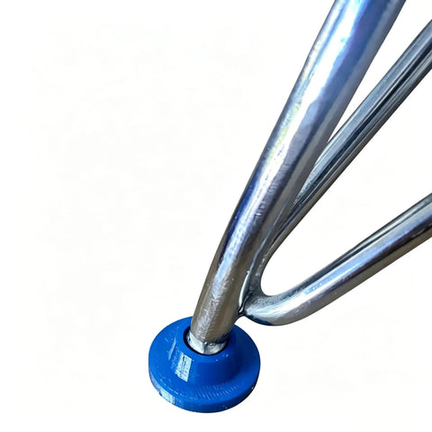 Non Slip Chair Glides 8 Pack For Eames Eiffel Style Wire Leg Dining Chairs Feet Caps protect floors, reduce noise.