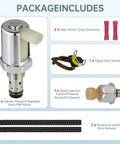 6.0 Power Stroke Injector Pressure Regulator And ICP Sensor Replacement for Ford Super Duty Diesel package content diagram.