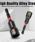 21 Piece Magnetic Nut Driver Set With One Quarter Inch Drive Must Have All In One Kit Metric And SAE Nut Drivers Impact